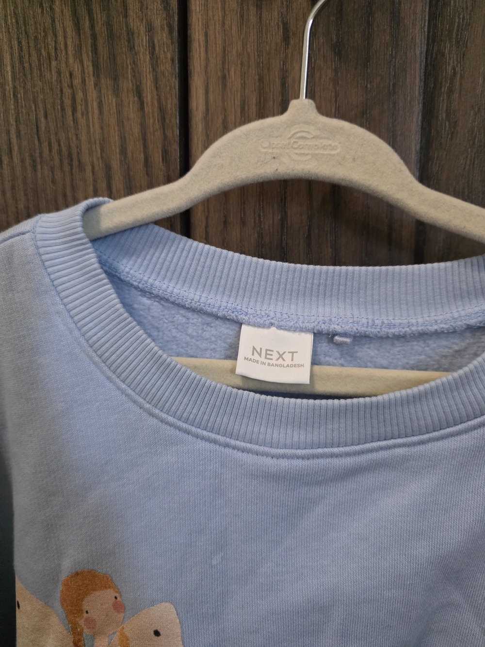 Next Light Blue Fairy Embroidered Sweatshirt - Picture 6 of 6